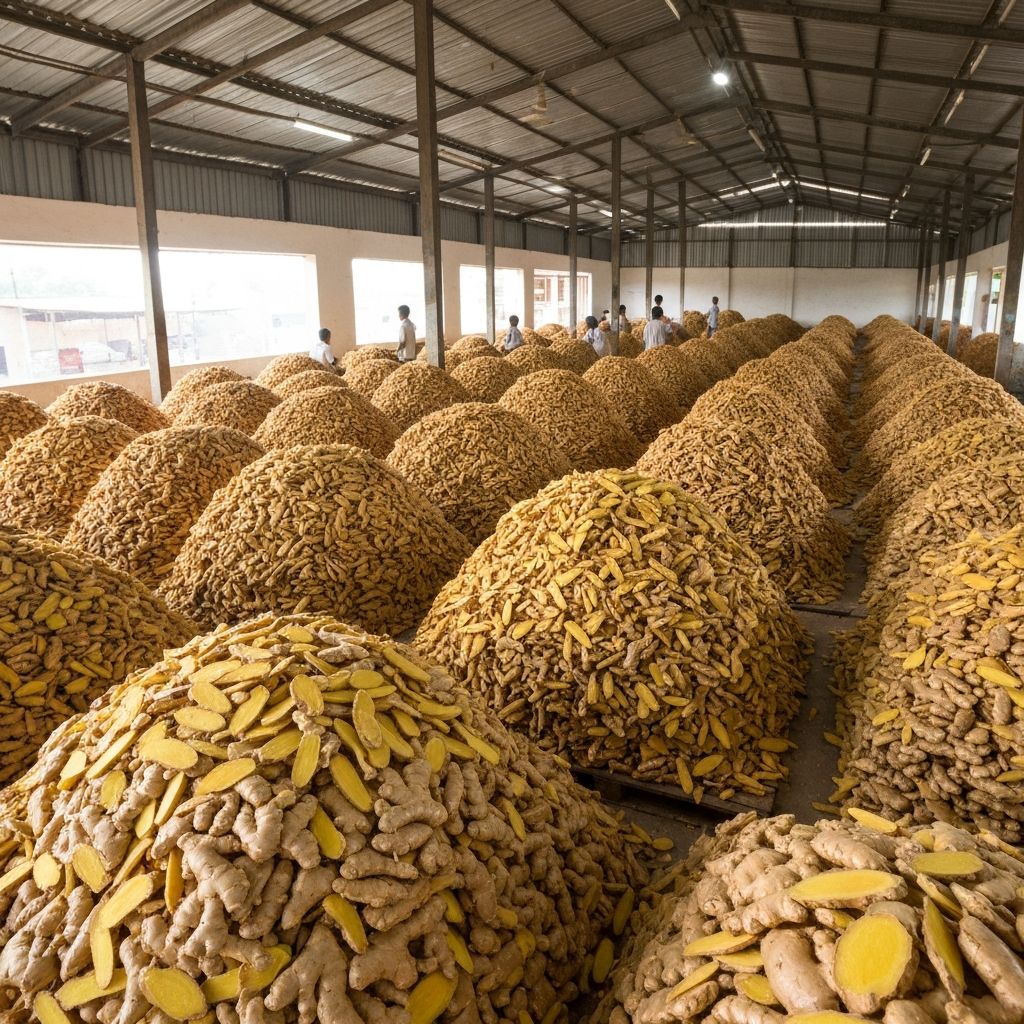 Dry Ginger - Export Quality Kerala Spice